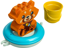 Load image into Gallery viewer, LEGO DUPLO Bath Time Fun: Floating Red Panda
