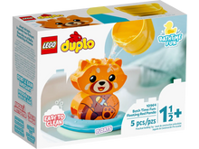 Load image into Gallery viewer, LEGO DUPLO Bath Time Fun: Floating Red Panda
