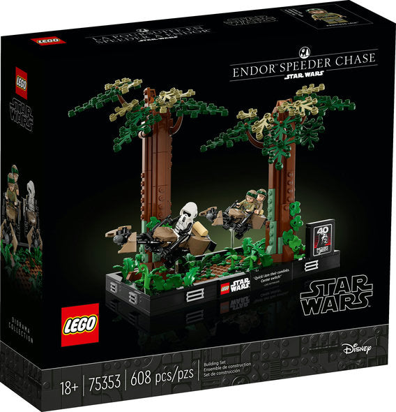 LEGO STAR WARS Endor™ Speeder Chase Diorama