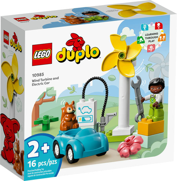 LEGO DUPLO Wind Turbine and Electric Car