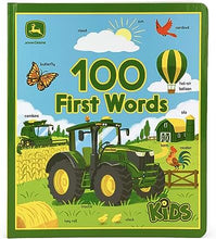 Load image into Gallery viewer, 100 First Words Book- John Deere
