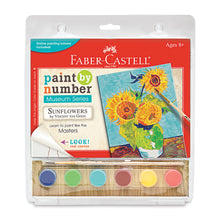 Load image into Gallery viewer, Faber- Castell Paint By Number Museum Series- Sunflowers by Vincent Van Gogh
