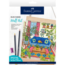 Load image into Gallery viewer, Faber- Castell Color By Number Wall Art - Plant Room
