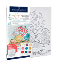 Load image into Gallery viewer, Faber-Castell Paint By Number Watercolor Set- Coastal
