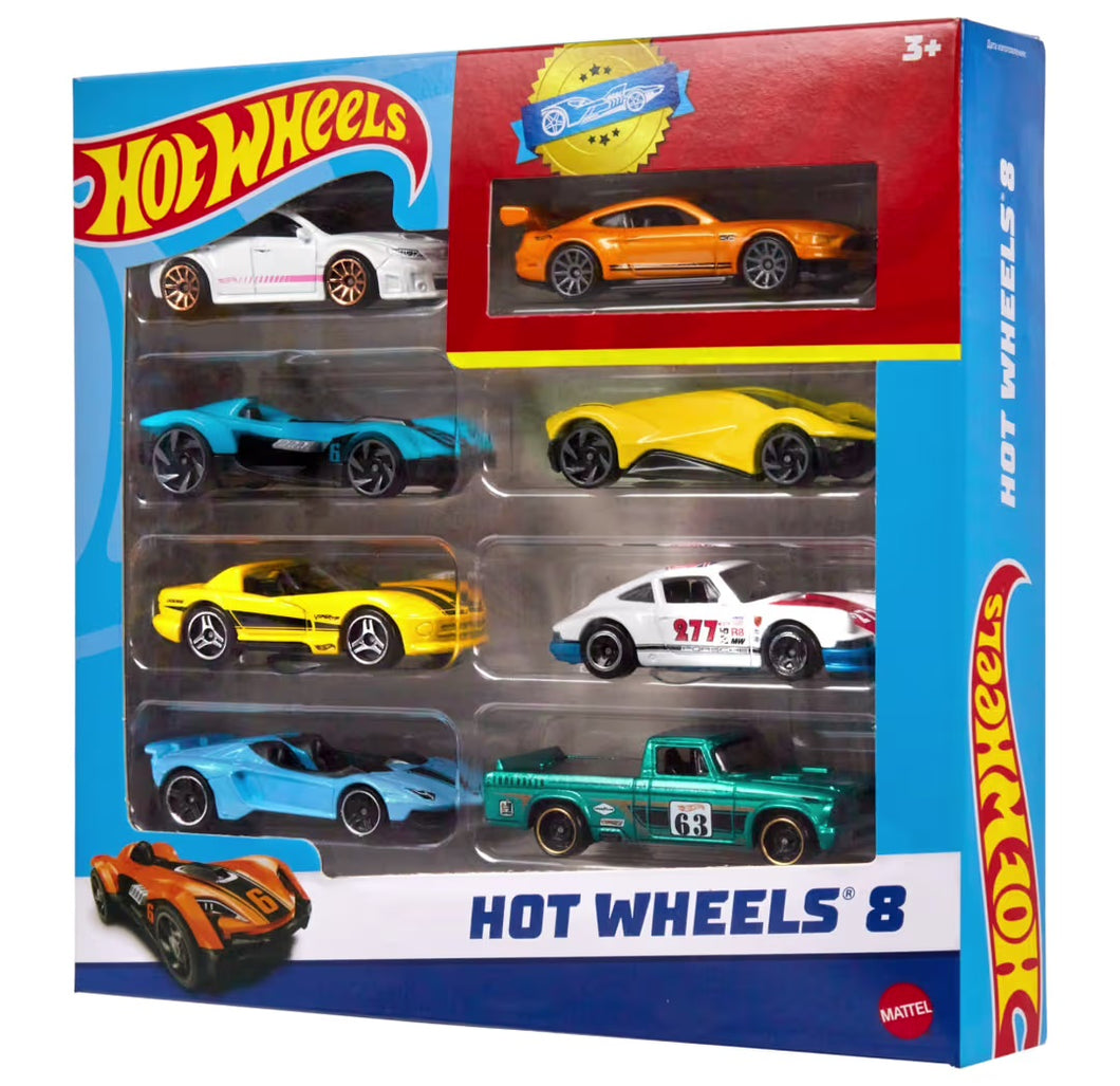 Hot Wheels-  8 Piece Set