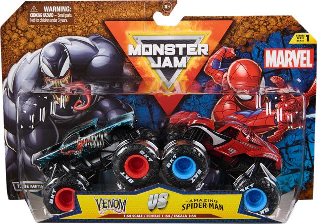 Monster Jam Venom vs Spider Man